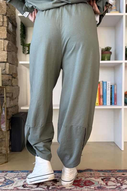 Lagen Shelby Sweatshirt Barrel Pant Classic Khaki /6